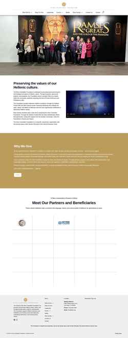 Screenshot elios.org