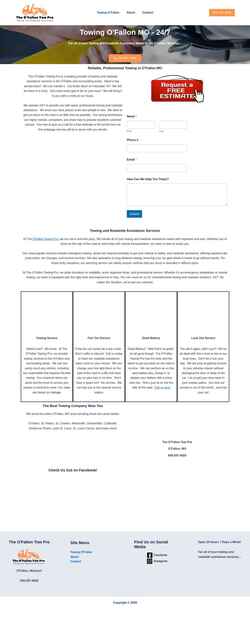 Screenshot ofallontowingpro.com