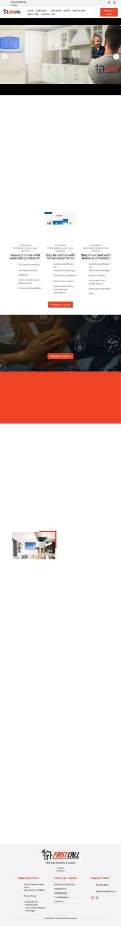 Screenshot firstcallpd.com