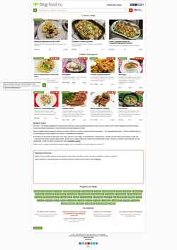 Snímek obrazovky blog-food.ru