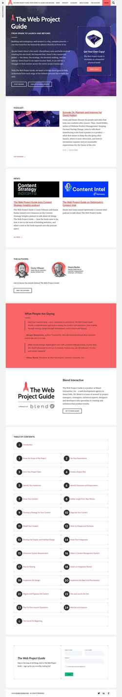 Skærmbillede webproject.guide