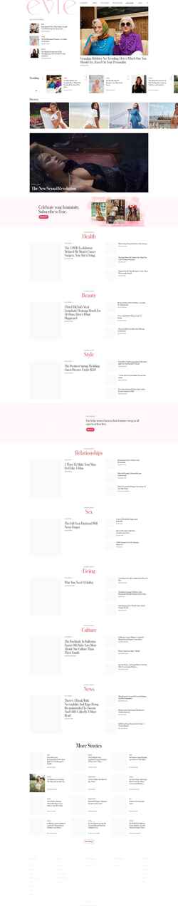 Ekran görüntüsü www.eviemagazine.com