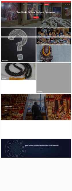 Screenshot hariom.store