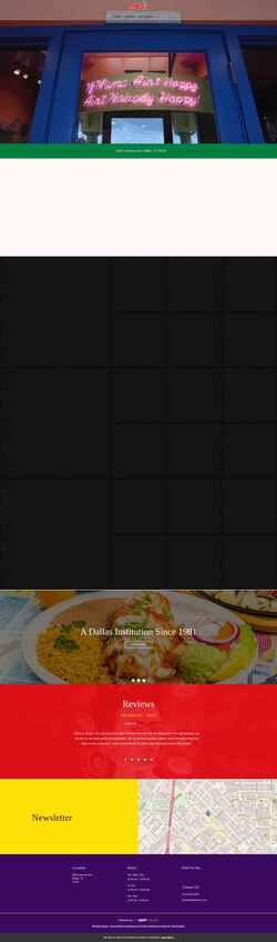 Screenshot miastexmex.com