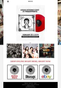 Στιγμιότυπο οθόνης fingerprintsmusic.com