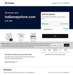 Snímek obrazovky indiamapstore.com