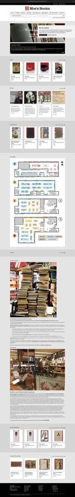 Screenshot www.moesbooks.com