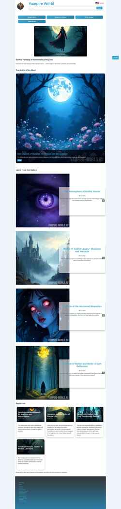 Screenshot en.vampire-world.ru