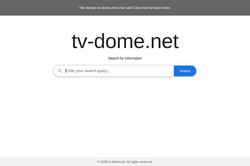 Captură de ecran tv-dome.net