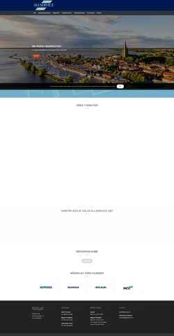 Screenshot allservice.nu