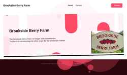 Screenshot brooksideberryfarm.com