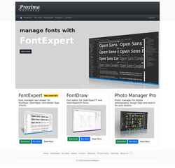 Στιγμιότυπο οθόνης proximasoftware.com