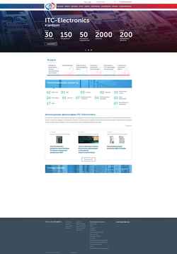Screenshot itc-electronics.ru