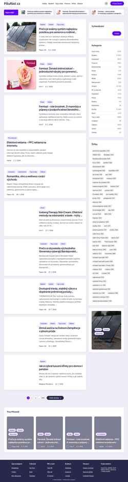 Screenshot pisurad.cz