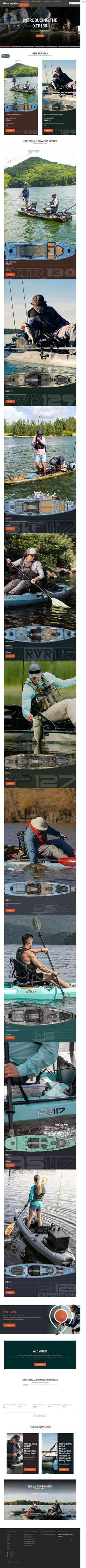 Screenshot bonafidefishing.com