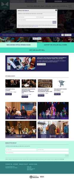 Screenshot stollerhall.com
