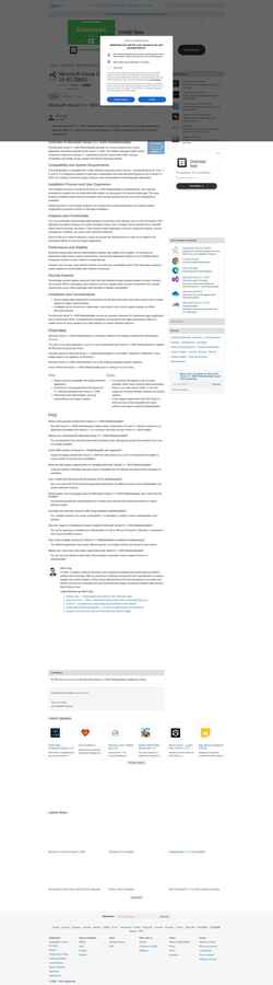Skærmbillede microsoft-visual-c-2005-redistributable.updatestar.com