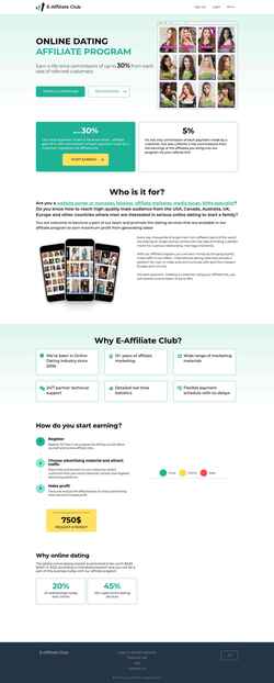 Screenshot e-affiliateclub.com