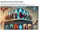 Captura de tela mmo-top.com