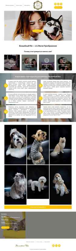 Screenshot magic-dog.ru