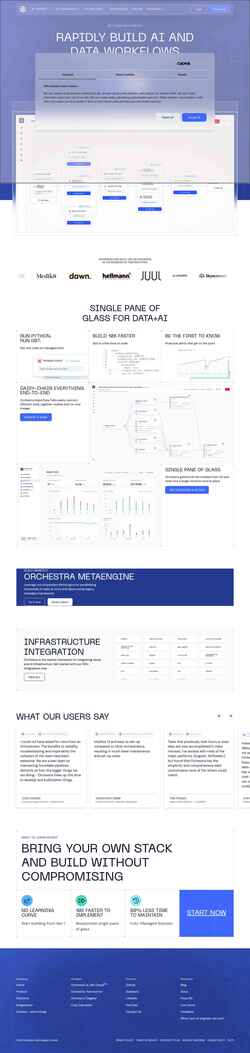 スクリーンショット www.getorchestra.io