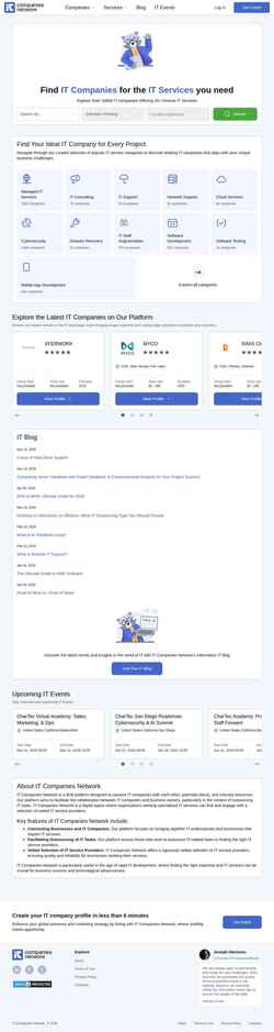Schermafbeelding itcompanies.net