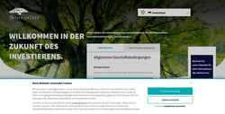 Screenshot www.wisdomtree.eu