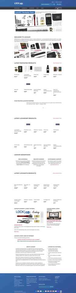Screenshot lock401.com