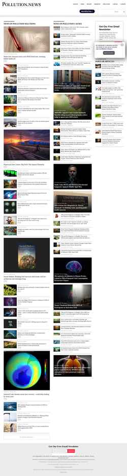 Screenshot pollution.news