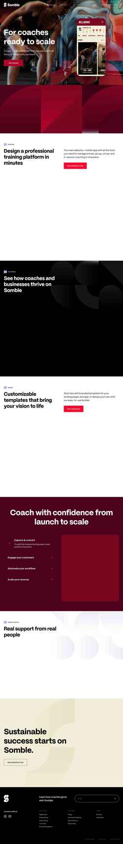 Screenshot www.somble.com