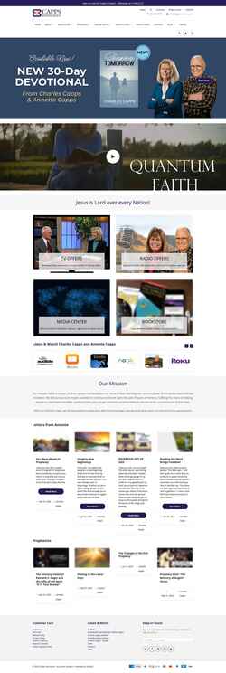 Captura de pantalla cappsministries.com