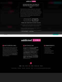 Skjermdump www.addicted2girls.com