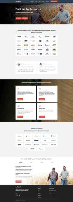 Screenshot www.agvend.com