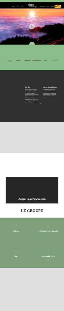 Screenshot www.ipc-numerique.com