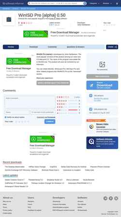 Zrzut ekranu winisd-pro-alpha.software.informer.com