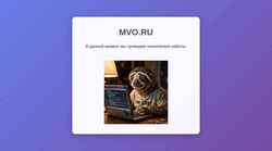 Skærmbillede mvo.ru