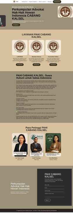 Screenshot pahikalsel.org
