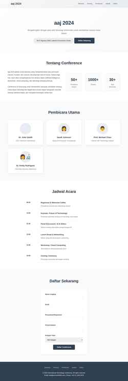 Screenshot aaj2024.com