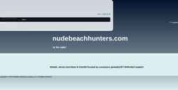 Снимак екрана nudebeachhunters.com