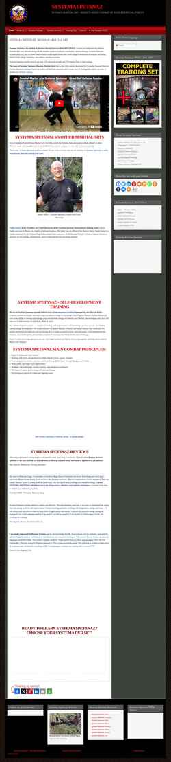 Schermata www.systemaspetsnaz.com