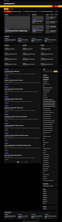 Screenshot gamblingpalace.fr