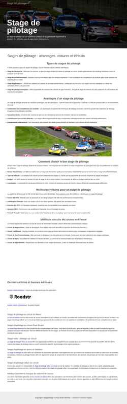 Screenshot stagepilotage.fr