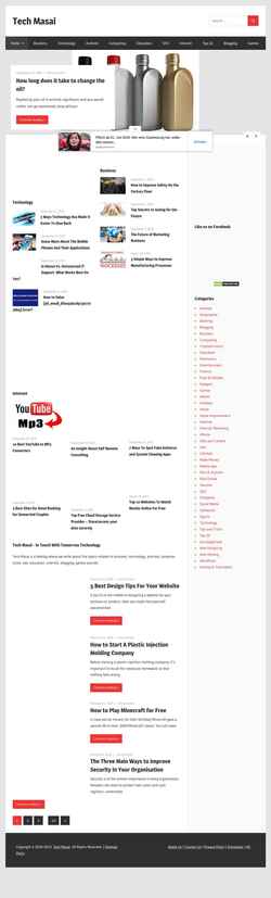 Screenshot techmasai.com
