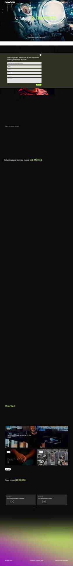 Screenshot newton.ag
