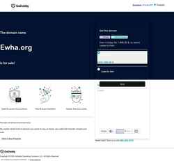 Screenshot ewha.org