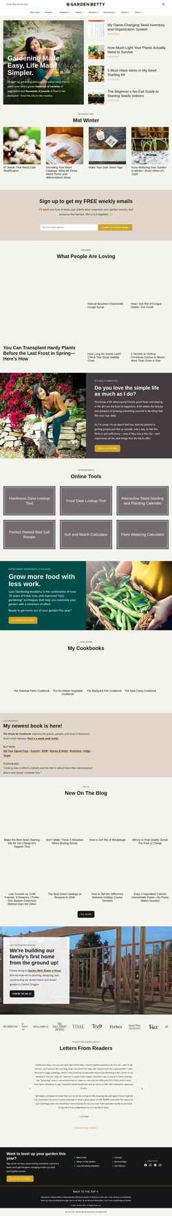 截屏 gardenbetty.com
