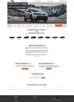 Captura de tela autosales.com