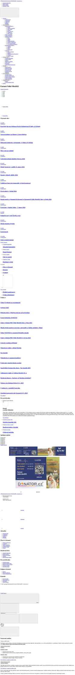 Screenshot www.farnostvm.cz
