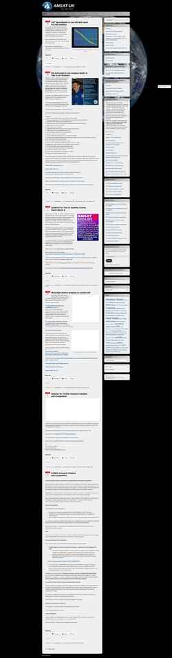 Schermafbeelding amsat-uk.org