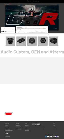 Ekran görüntüsü www.massiveaudio.com
